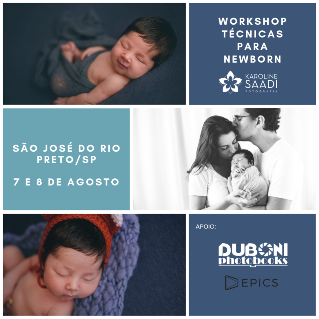 Workshop Técnicas Para Newborn - São José do Rio Preto - SP
