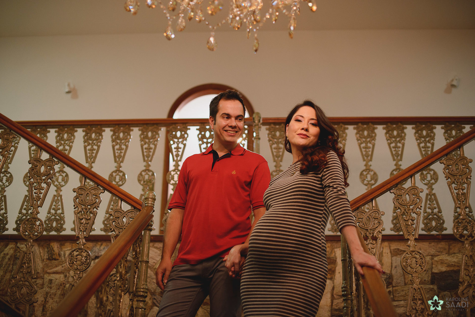 Foto Ensaio Gestacional - Externo e a Domicílio - Ana e Guilherme - Ribeirão Preto - SP - Imagem 35