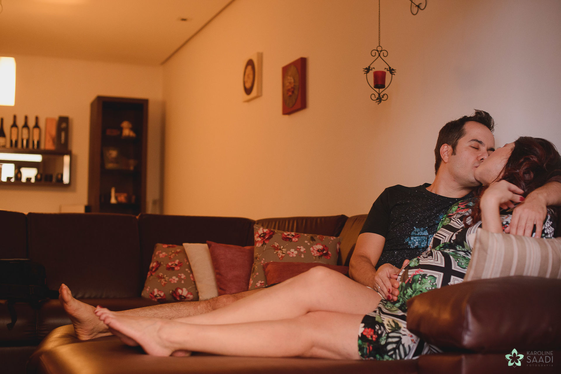 Foto Ensaio Gestacional - Externo e a Domicílio - Ana e Guilherme - Ribeirão Preto - SP - Imagem 26